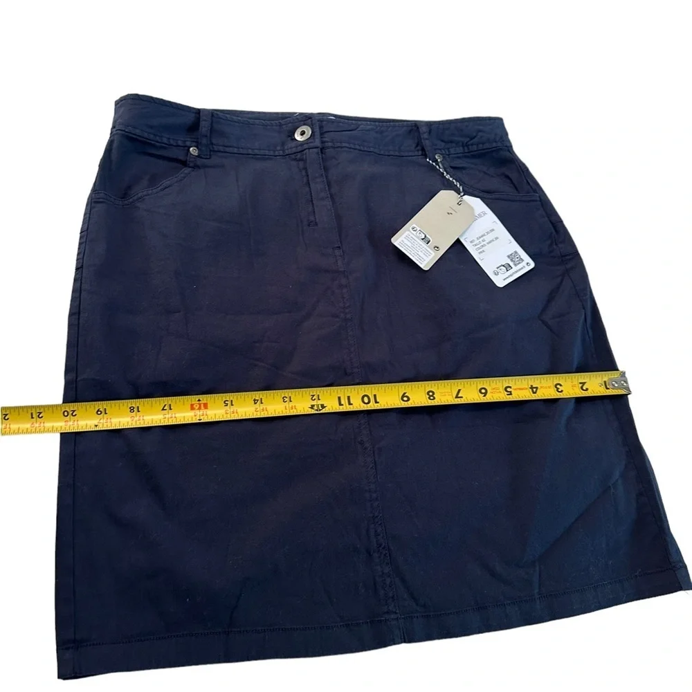 Esprit De La Mer Jeanne Marine Mini Skirt Size 42